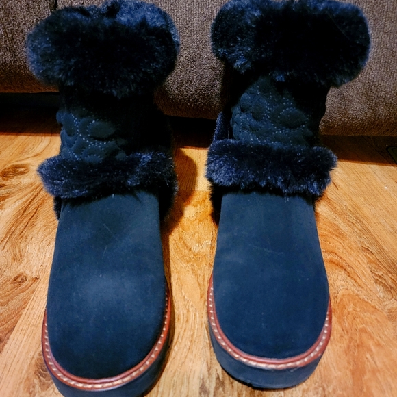 Black Coach Boots
